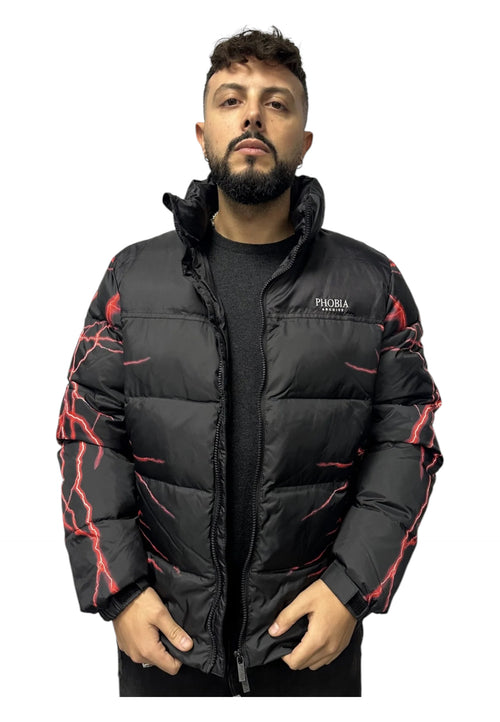 PHOBIA ARCHIVE Giubbino Uomo Phobia Archive Red New Lightning da uomo