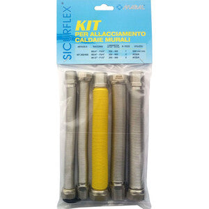 Kit Raccordo Inox Estensibile 3/4 Per Caldaia Kit- 1,0 Pz