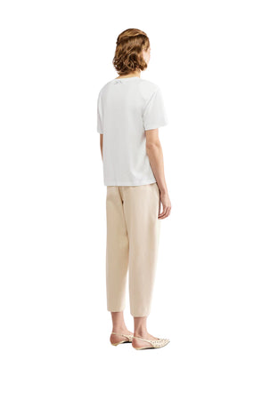 ERIKA CAVALLINI T-Shirt Donna con logo da donna