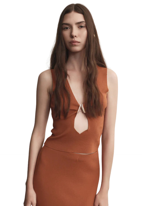AKEP top Donna Akep con gioiello da donna