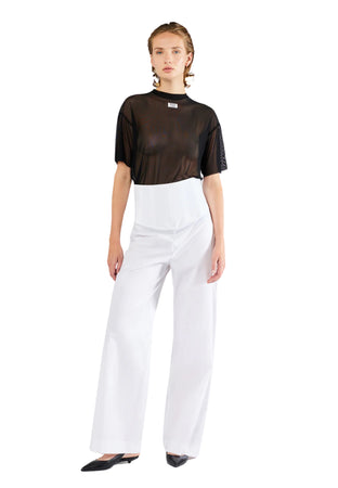 ERIKA CAVALLINI Pantaloni Donna vita con stecche da donna