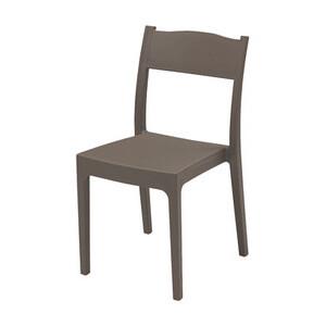 SEDIA VESTA IN POLIPROPILENE FIBRA VETRO IMPILABILE CM. 41X41X83H PEZZI 2