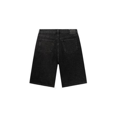 DAILY PAPER Bermuda Daily Paper laser monogram denim shorts da uomo