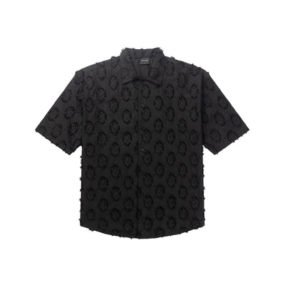 DAILY PAPER Camicia Daily Paper trophy shield ss shirt da uomo