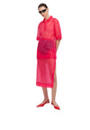 WEILI ZHENG Gonna Donna Weili Zheng in organza da donna