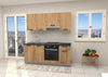 CUCINA GOURMET CM. 195 CON TOP ANTRACITE NON FORATO