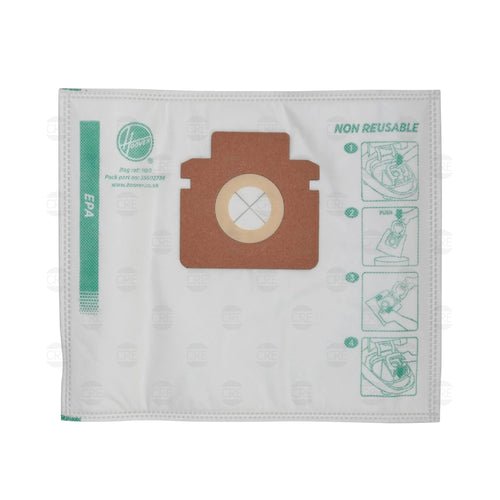 H90 Sacchetti Epa XL Microfibra x4 per Aspirapolvere H-Energy 300