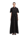 WEILI ZHENG Camicia Donna Weili Zheng corta ricamata da donna