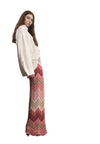 AKEP Pantalone Donna Akep motivo zig zag da donna