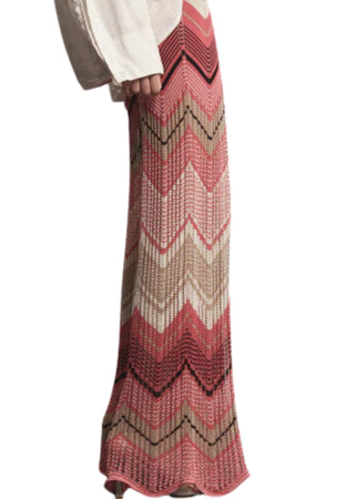 AKEP Pantalone Donna Akep motivo zig zag da donna