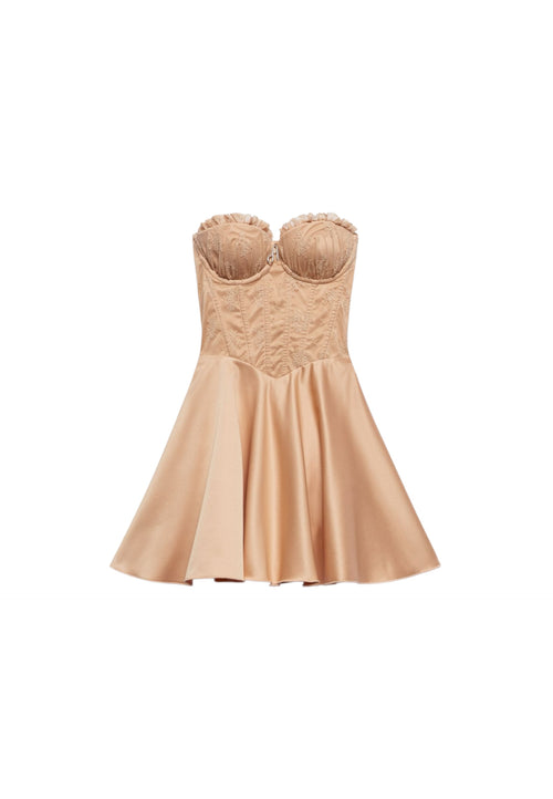 ANIYE BY Abito corto ZIRA Donna decollete con bustino in pizzo da donna