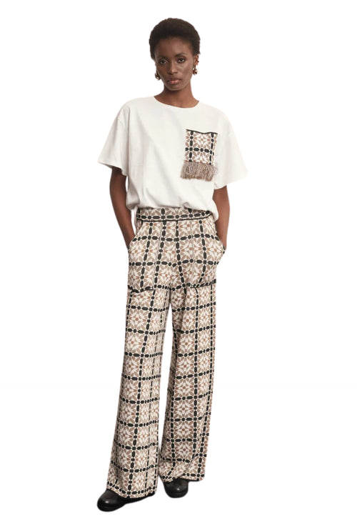 AKEP T-shirt Donna Akep con taschino da donna