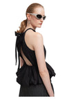 WEILI ZHENG Top Donna Weili Zheng con balza da donna