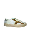 D.A.T.E. Scarpe Donna DATE Hill Low Used White-Leopard. da donna