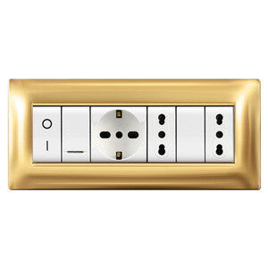 Placca Life Q Living Plast Oro 7P- 1,0 Pz