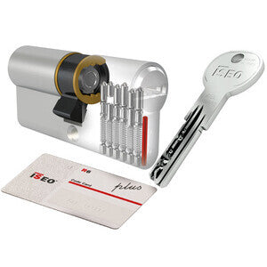 Iseo R6 Plus Cilindro Nichel 100 Mm 25.10.65 (30-70)- Iseo Serrature- 1,0 Pz