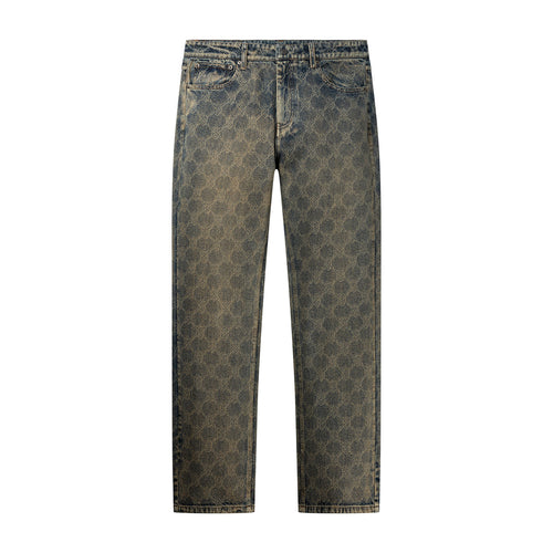 DAILY PAPER Jeans Daily Paper shield laser washed da uomo