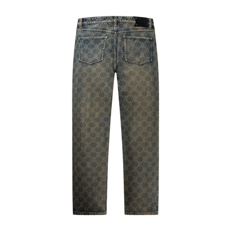 DAILY PAPER Jeans Daily Paper shield laser washed da uomo