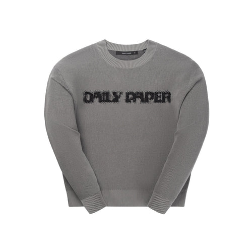 DAILY PAPER Maglione Daily Paper logo knit sweater da uomo