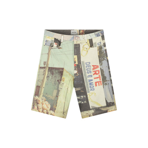 ARTE ANTWERP Bermuda Arte Antwerp Photo Allover Shorts da uomo