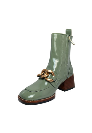 STEVE MADDEN Scarpe Donna Steve Madden Stivaletto con punta squadrata e tacco. Loreen Agave da donna