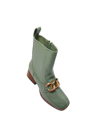 STEVE MADDEN Scarpe Donna Steve Madden Stivaletto con punta squadrata e tacco. Loreen Agave da donna