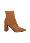 STEVE MADDEN Scarpe Donna Steve Madden Stivaletto Elasticizzato a punta con tacco. Ramp Up Cognac da donna