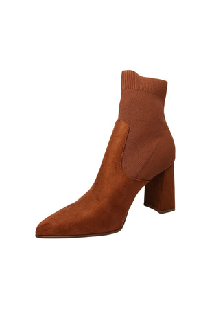 STEVE MADDEN Scarpe Donna Steve Madden Stivaletto Elasticizzato a punta con tacco. Ramp Up Taupe da donna