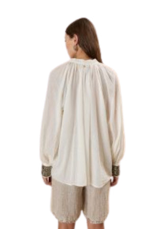 SOUVENIR Camicia Donna ricami polso da donna