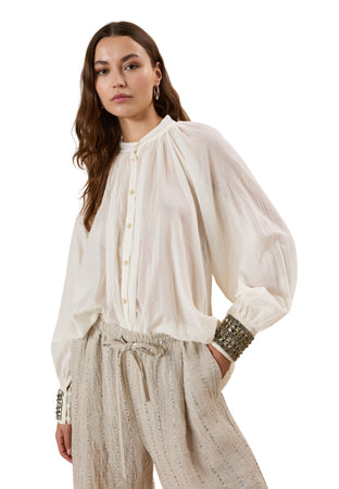 SOUVENIR Camicia Donna ricami polso da donna