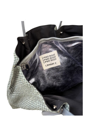 LE PANDORINE Borsa Donna Le Pandorine CLEO SHOPPER Blu Jeans da donna