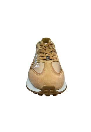 Givenchy Scarpa Uomo Sneakers bassa beige. Chiusura con lacci. Inserti in pelle scamosciata. Logo laterale. da uomo