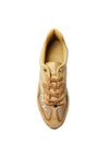 Givenchy Scarpa Uomo Sneakers bassa beige. Chiusura con lacci. Inserti in pelle scamosciata. Logo laterale. da uomo