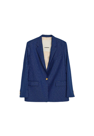 APAPERKID Blazer Donna gessato over da donna