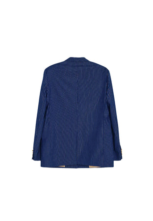 APAPERKID Blazer Donna gessato over da donna