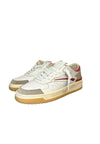 D.A.T.E. Uomo d.a.t.e. TORNEO VINTAGE CALF WHITE-RED da uomo
