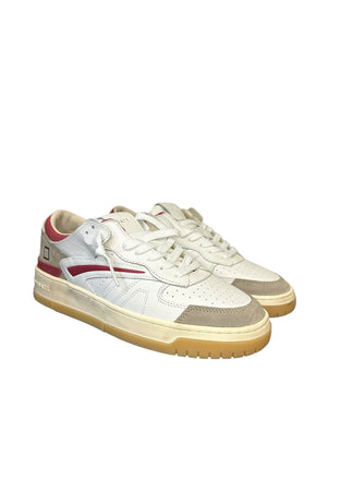 D.A.T.E. Uomo d.a.t.e. TORNEO VINTAGE CALF WHITE-RED da uomo