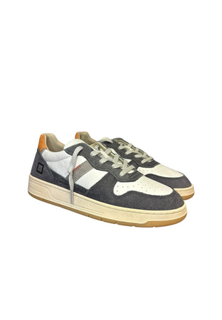 D.A.T.E. Uomo d.a.t.e. COURT 2.0 COLORED WHITE-BLUE da uomo