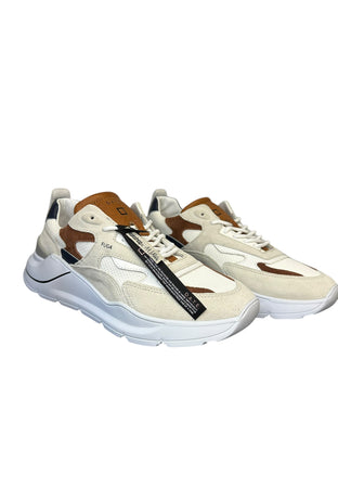 D.A.T.E. Uomo d.a.t.e. FUGA WORKSHOP HORSY WHITE-CUOIO da uomo