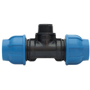 Raccordo Nylon Tee M D 16 X 1/2 X 16 Mm*- 20,0 Pz