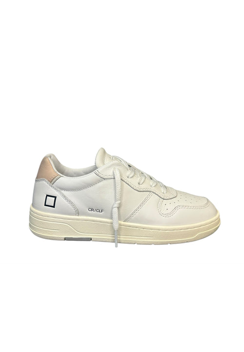 D.A.T.E. Donna d.a.t.e. COURT CALF WHITE-PINK da donna