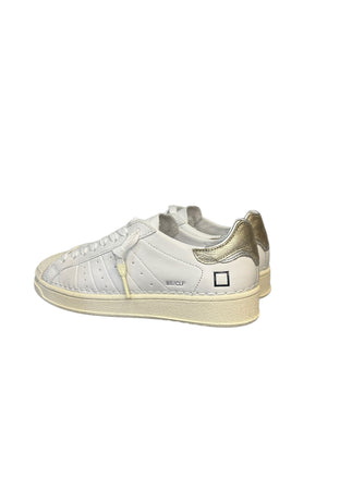 D.A.T.E. Donna d.a.t.e. BASE CALF WHITE-PLATINUM da donna