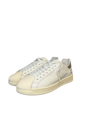 D.A.T.E. Donna d.a.t.e. BASE CALF WHITE-PLATINUM da donna