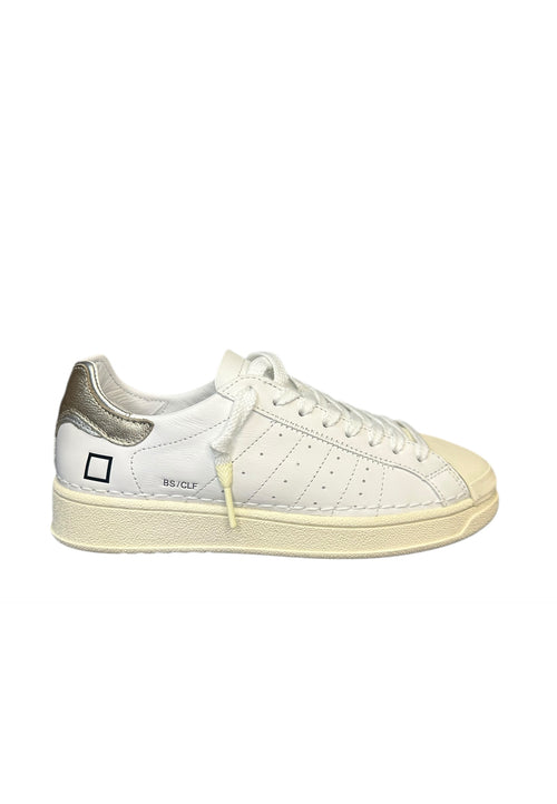 D.A.T.E. Donna d.a.t.e. BASE CALF WHITE-PLATINUM da donna