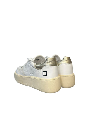 D.A.T.E. Donna d.a.t.e. STEP CALF WHITE-PLATINUM da donna