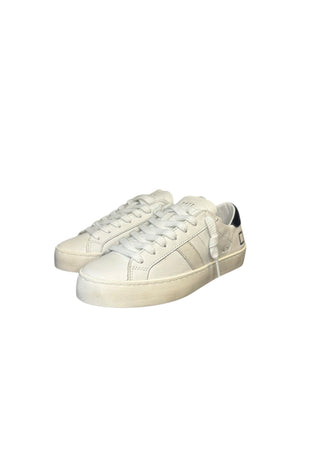D.A.T.E. Donna d.a.t.e. HILL LOW CALF WHITE-BLACK da donna