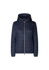 SAVE THE DUCK Giubbino con cappuccio Donna Save the Duck Alexa Blue Black da donna