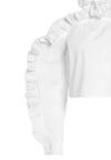 WEILI ZHENG CROP TOP Donna Weili Zheng RUCHES da donna