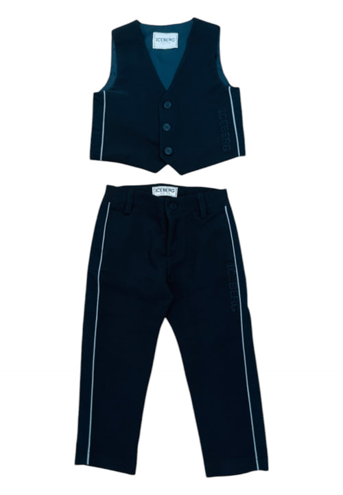 ICEBERG Completo Bambino Iceberg Gilet + Pantalone da bambino
