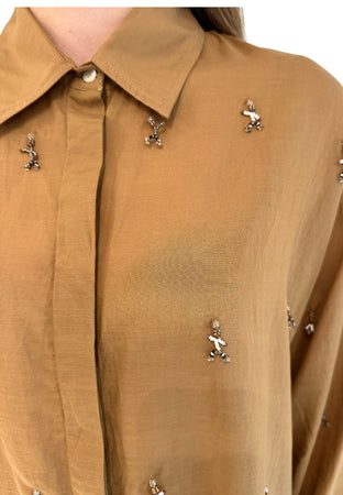 SEVENTY Camicia Donna Seventy ricamo omini da donna